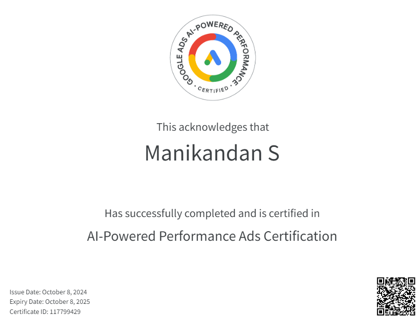 Digital Marketing resume in coimbatore